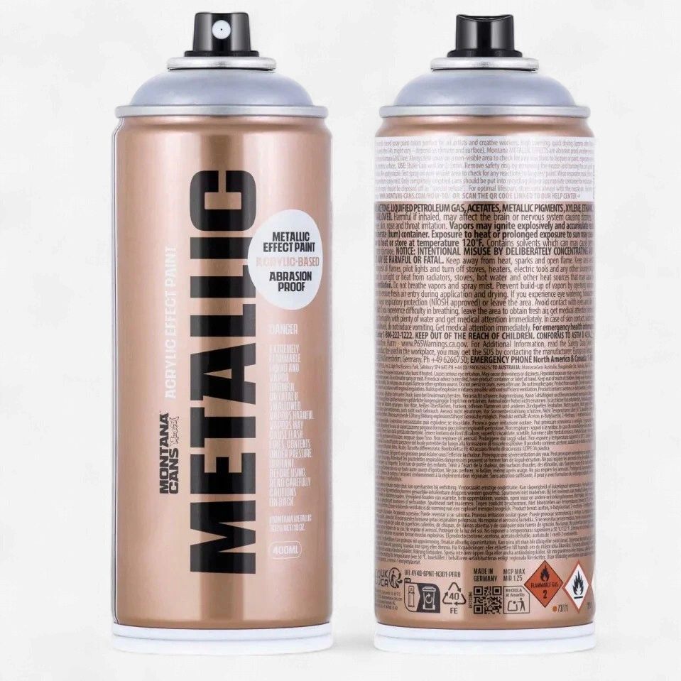 Montana Metallic Effect Spray Paint 400ml