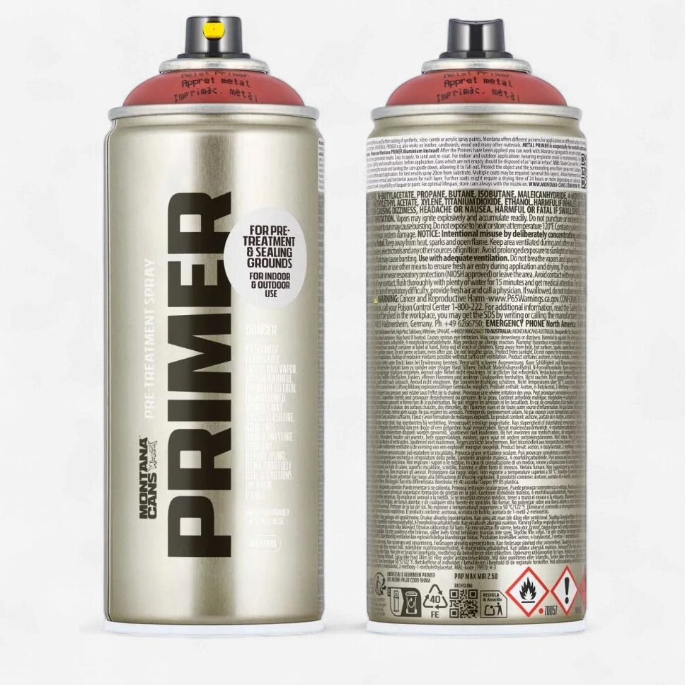 Montana Metal Primer 400ml, Code: T 2400