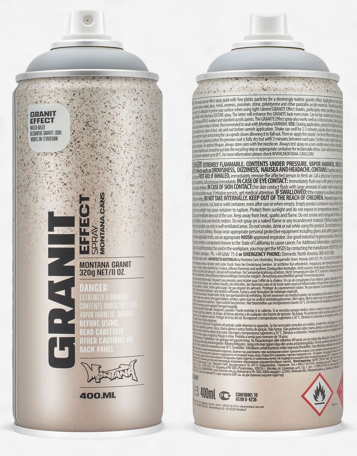 Montana Granit Effect Spray Paint 400ml