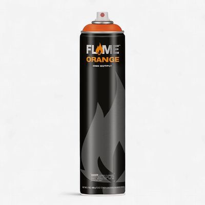 Flame Orange Spray Paint 600ml