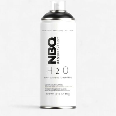 NBQ H2O Water Based Spray Paint 400ml