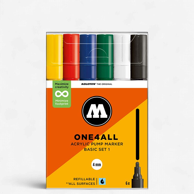 Molotow One4All 227HS Basic Set 1 (New)