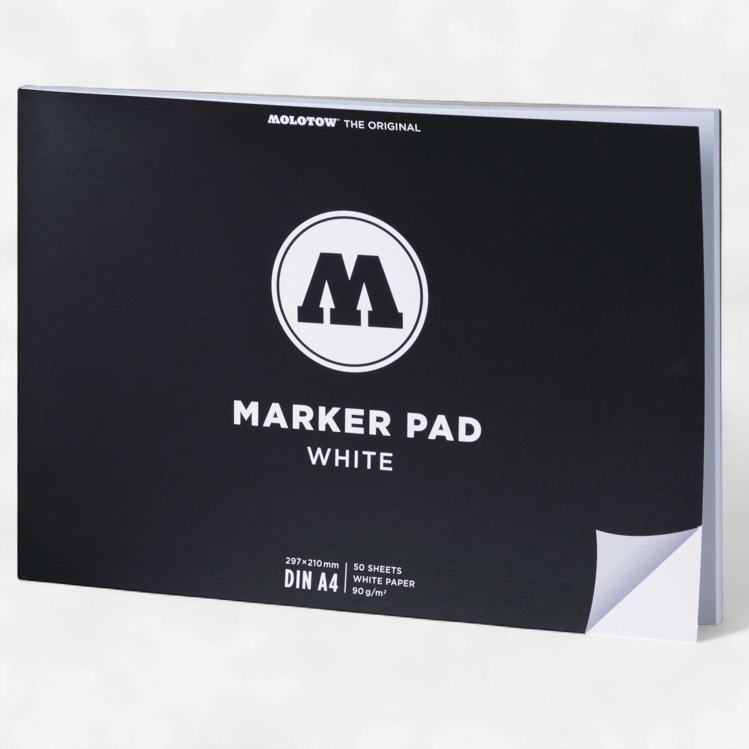 Molotow Marker Pad White A4 landscape