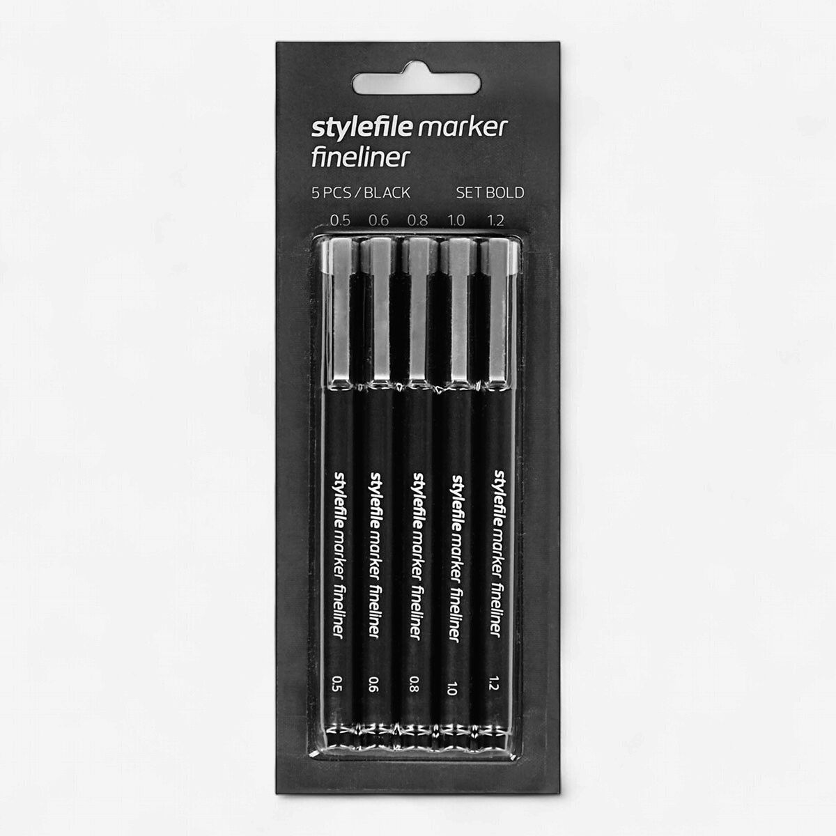 Stylefile Marker Fineliner 5-Set Bold