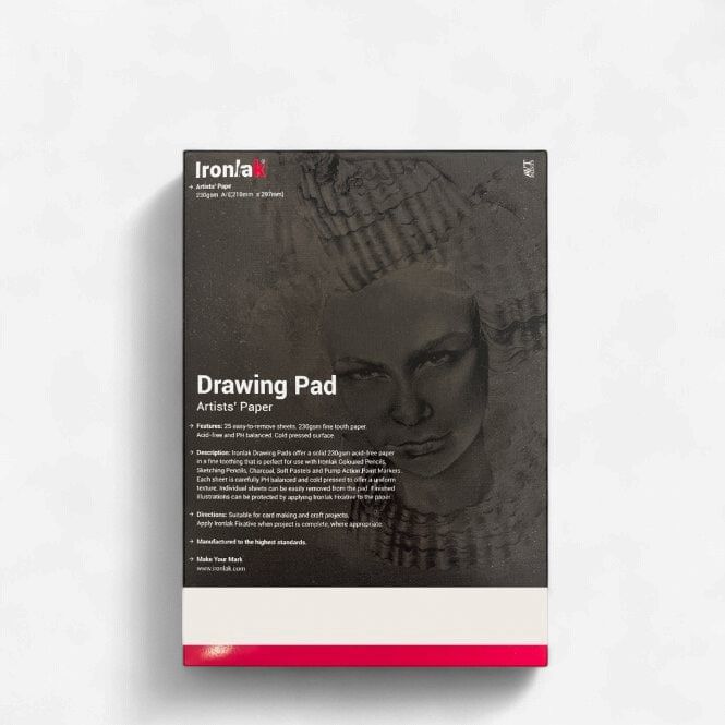 Ironlak Artists' Paper - A4 Drawing Pad