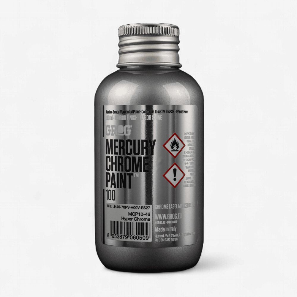 Grog Mercury Chrome Paint