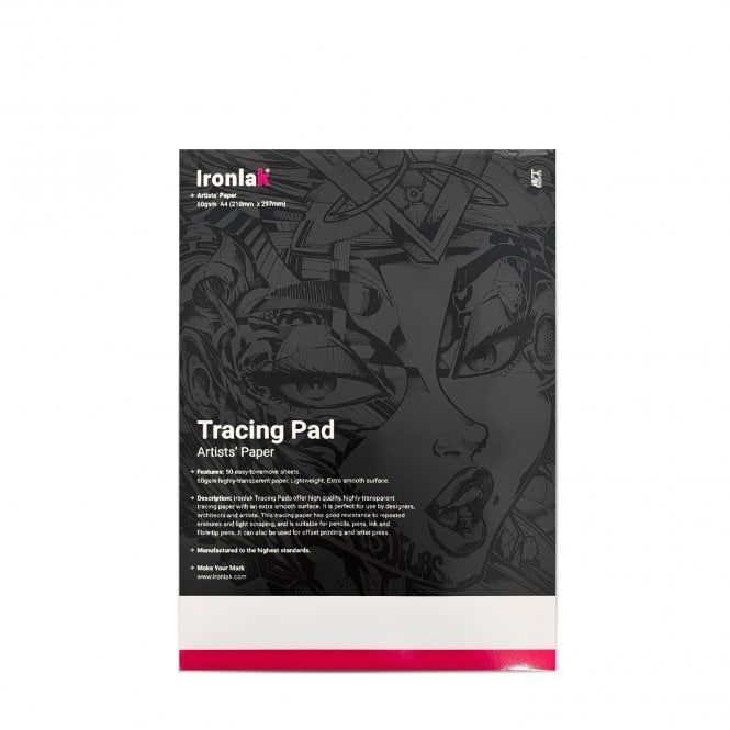 Ironlak Tracing Pad - Artists' Paper A4