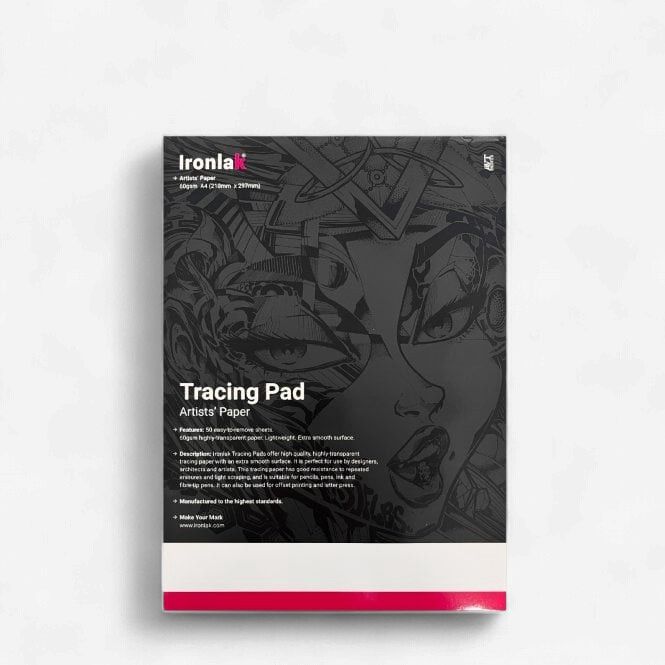 Ironlak Tracing Pad - Artists' Paper A4