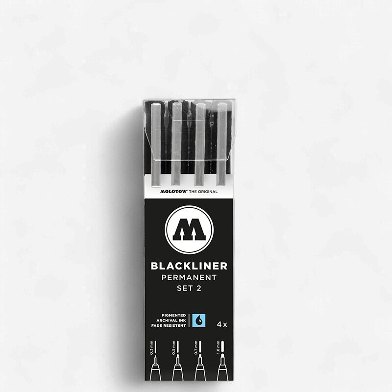 Molotow Blackliner - Set 2