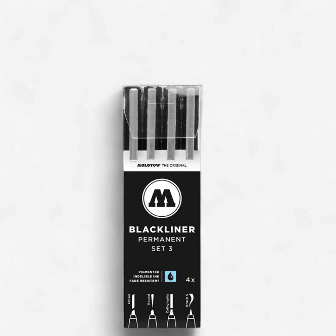Molotow Blackliner - Set 3