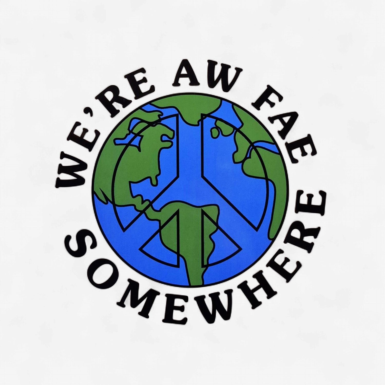 Sam Wallace - "We're Aw Fae Somewhere" Giclee Print 20cm x 20cm