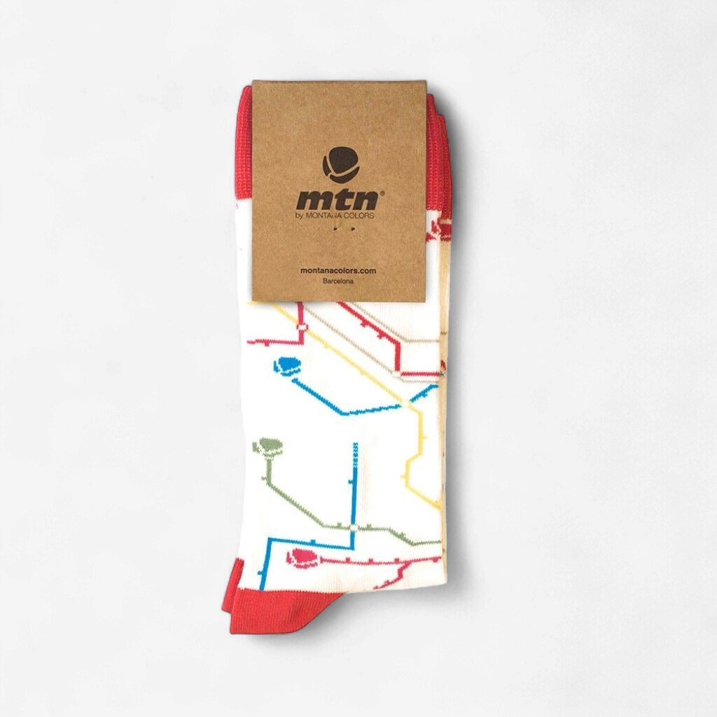 MTN Metro Socks White