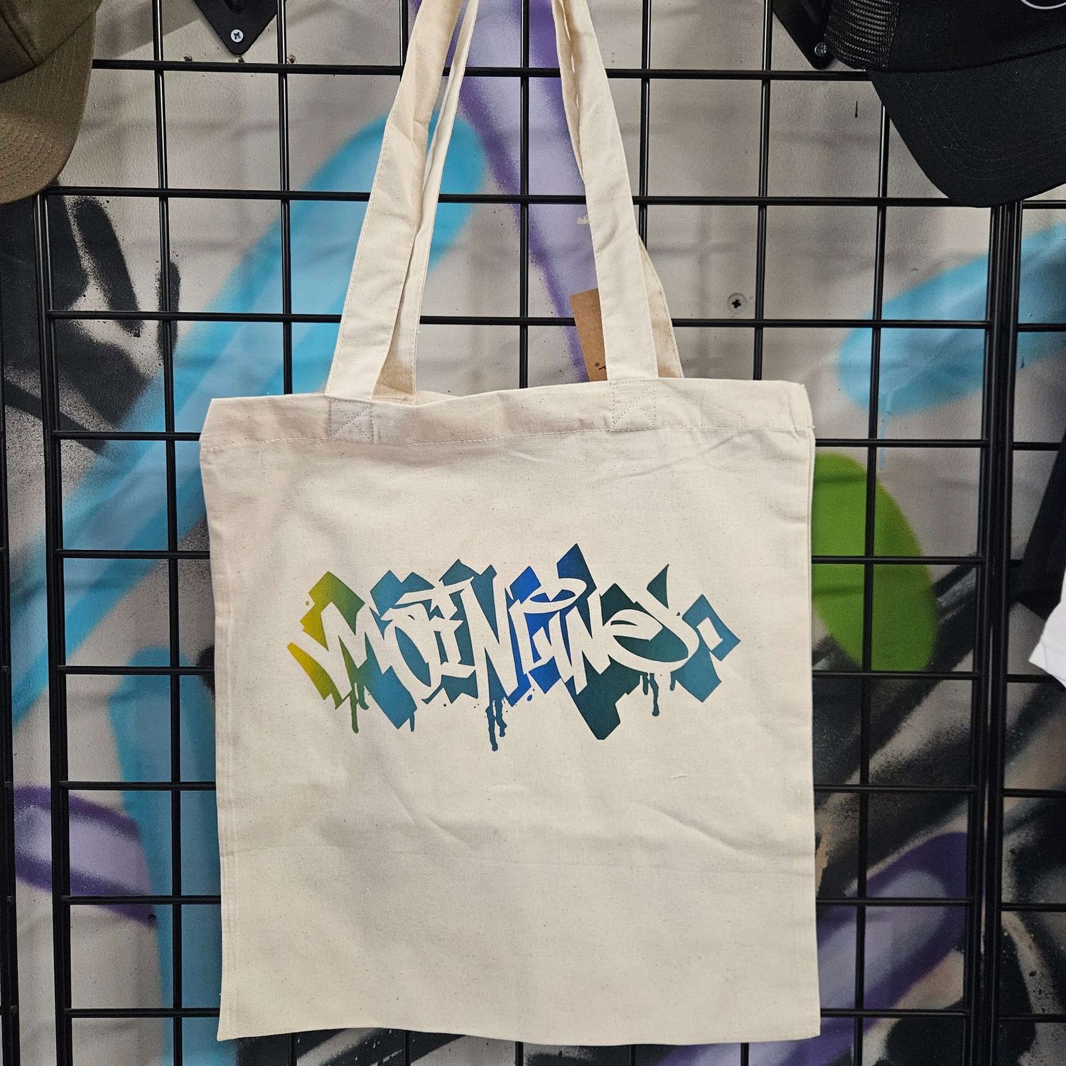 Mainline x Ziner NFA Gradient Print Tote Bag, Colour: Natural Raw
