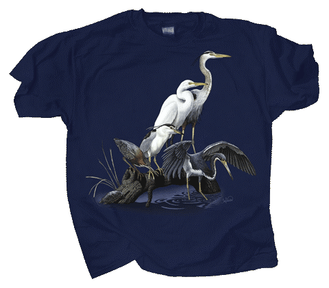T-Shirt - Wading Birds Adult