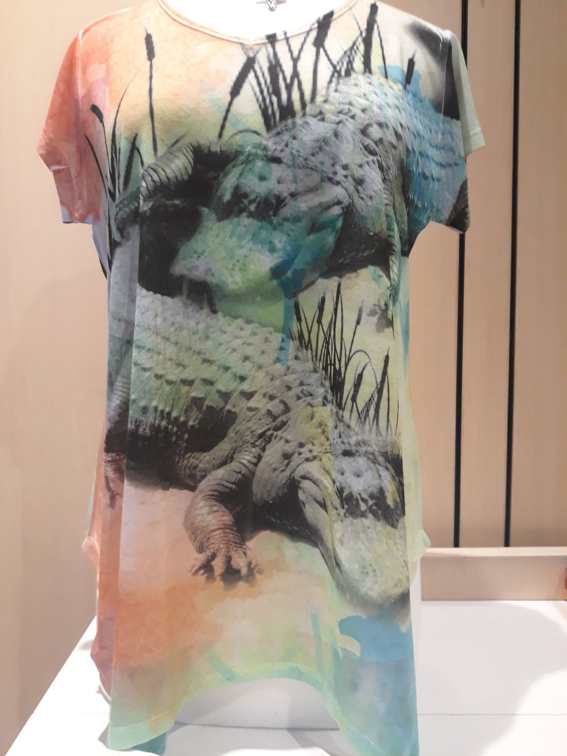 Sunshirt - Alligator Print, Size: S, Color: Alligator