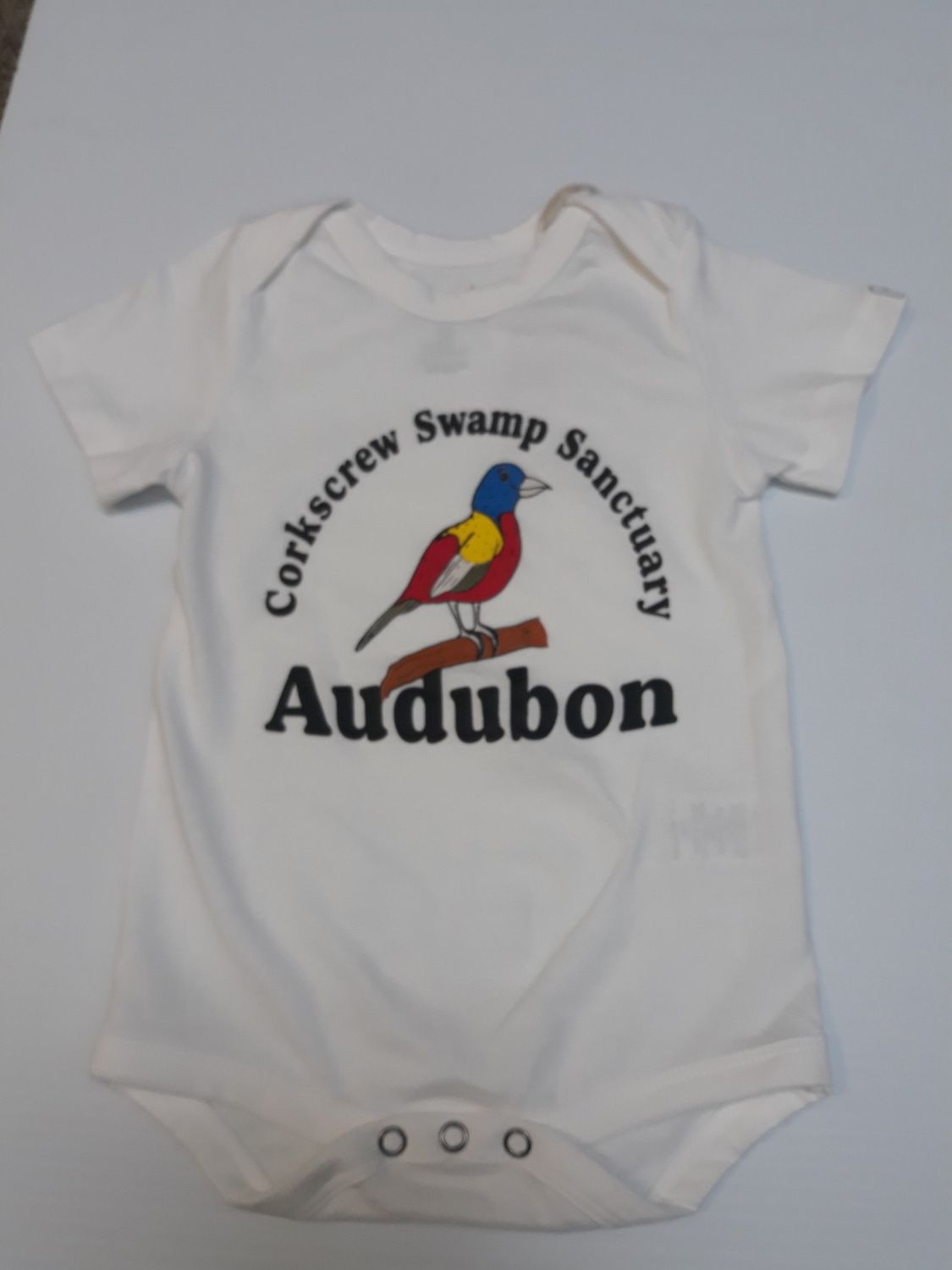 Onesie, Size: 6 Month, Color: Bunting White