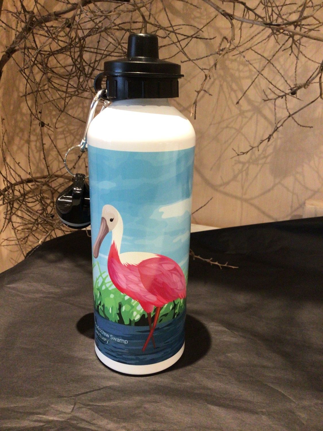 Water Bottle -, Design: Spoonbill