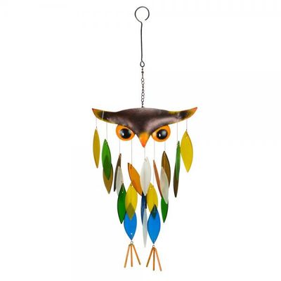 Wind Chime - Glass Owl