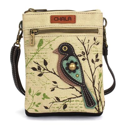 Bag - Double Pocket Crossbody - Bird