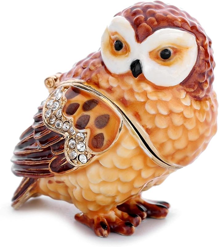 Owl Trinket Box 3162