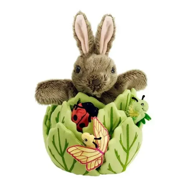 Puppet-  Rabbit in Lettuce