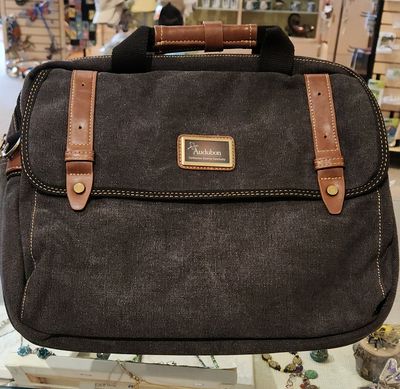 Black Canvas Computer Bag