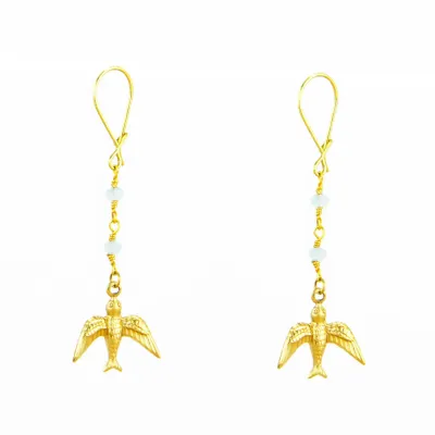 Dainty Bird Earrings