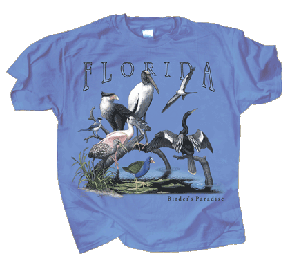 T-Shirt  - Florida Birds