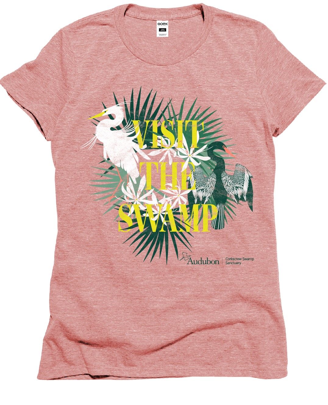 T-Shirt - Ladies Visit the Swamp, Size: L