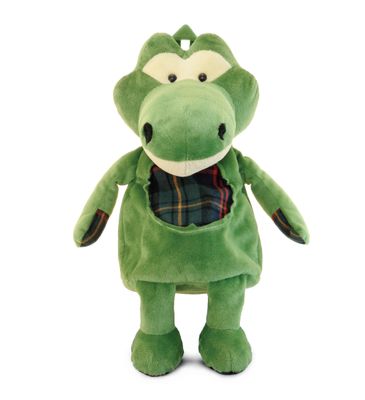 Backpack - Plush Alligator