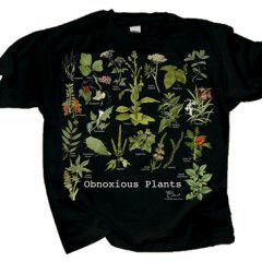 T-Shirt - Obnoxious Plants, Size: S