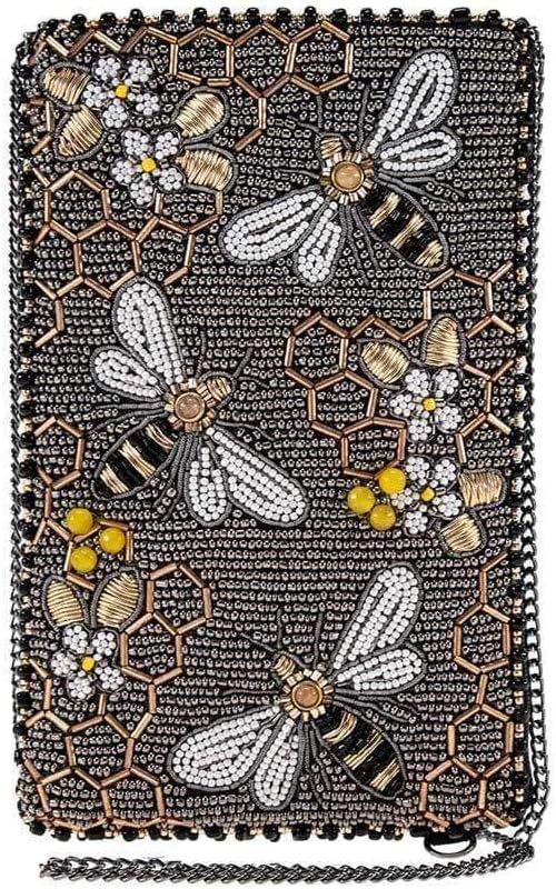 Mary Frances Cell Phone Bag, Design: Bee Awesome