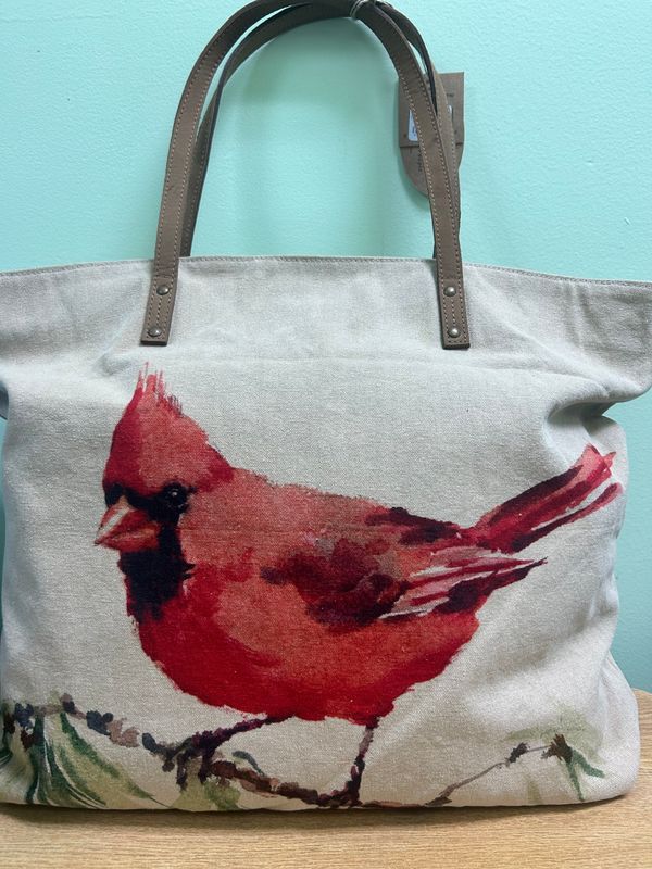 Cardinal Canvas Tote Bag