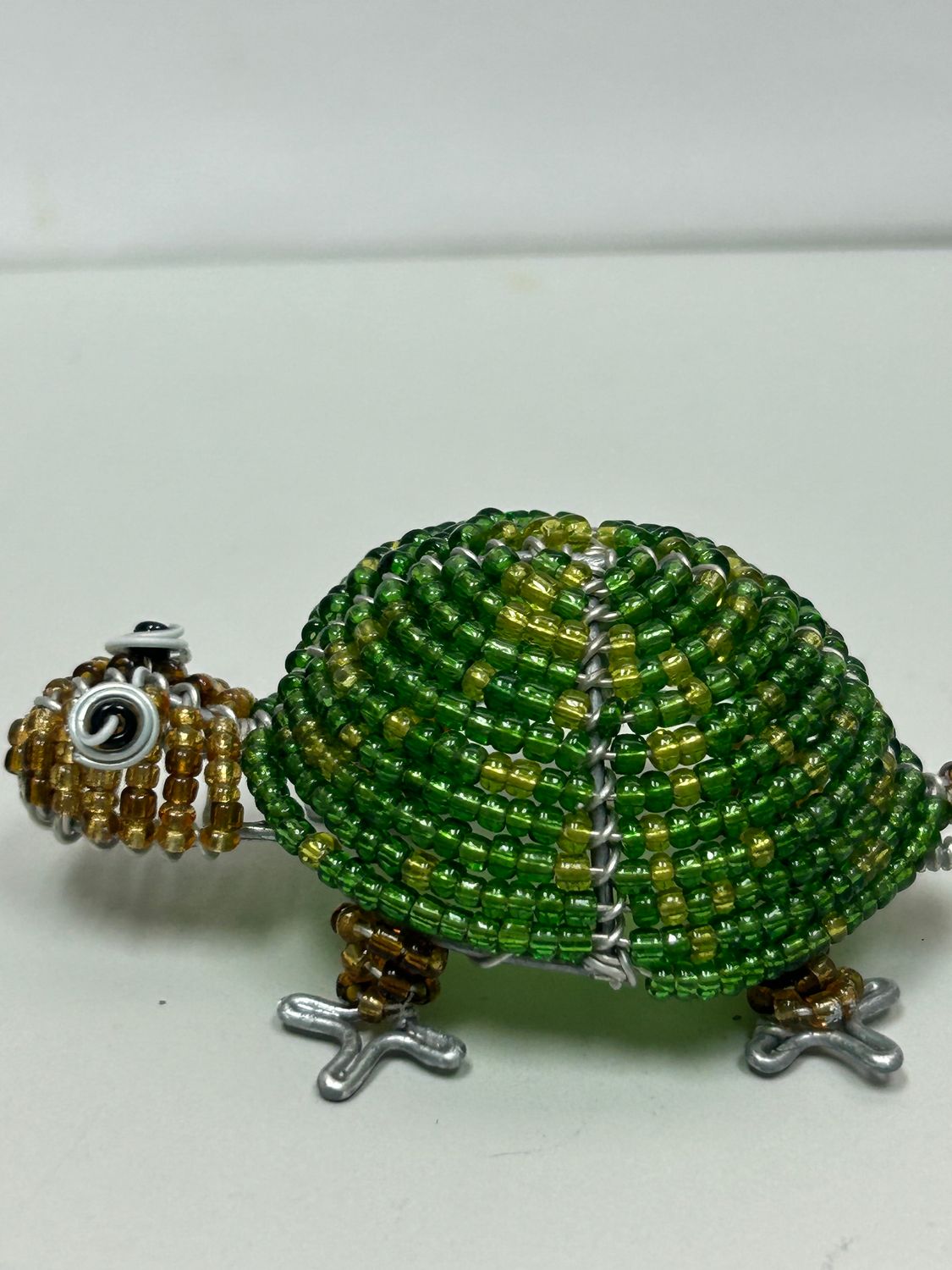 Beaded Figurine Mini, Design: Turtle