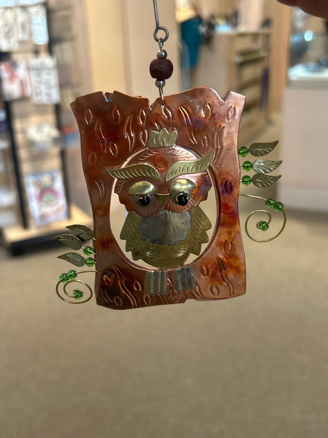 Metal Ornament, Design: Owl