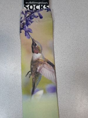 Adult Socks - Hummingbird