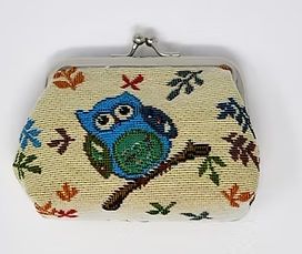 Coin Purse - Owl Single Latch