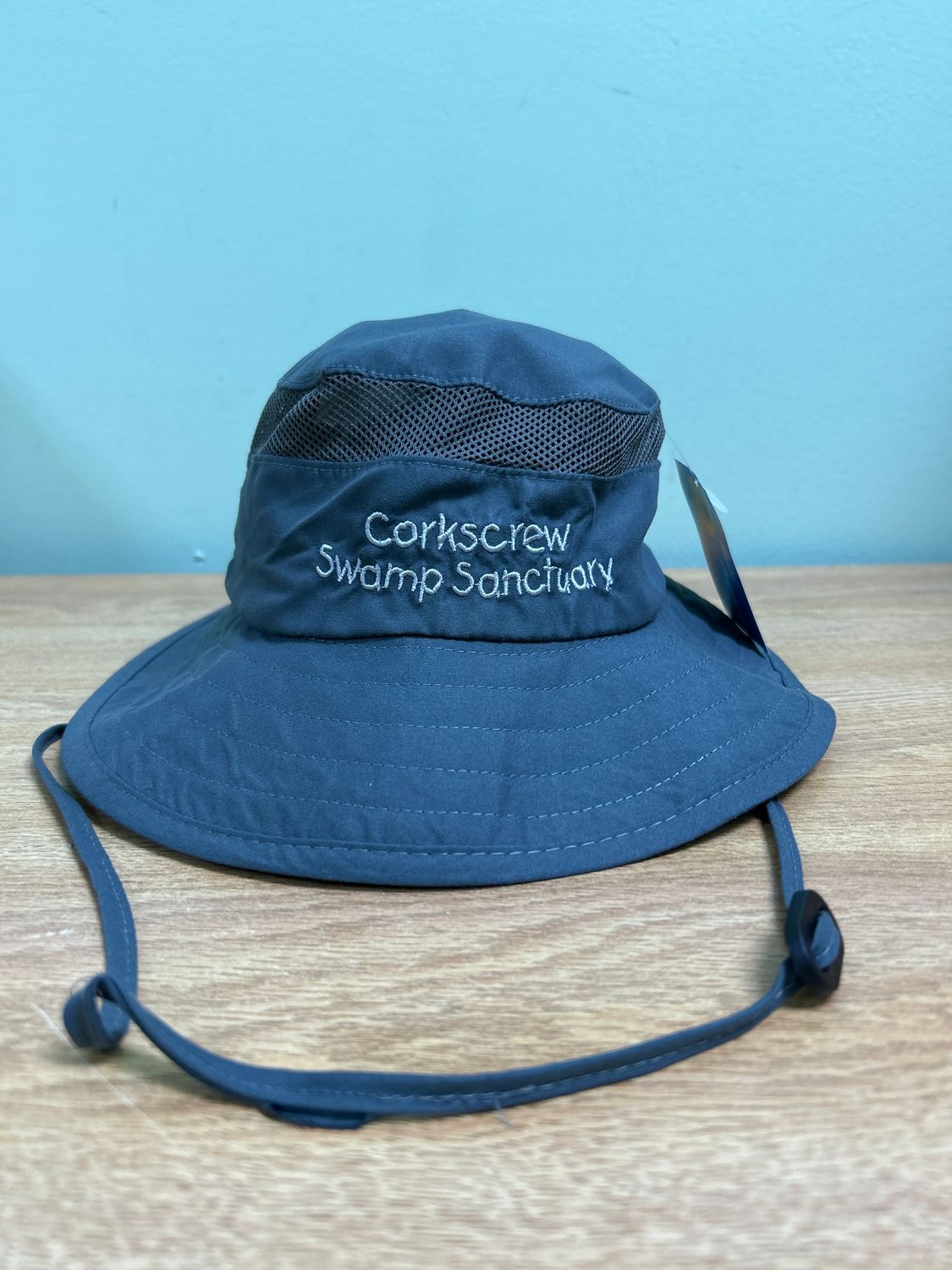 Hat - Youth Aussi  Charcoal