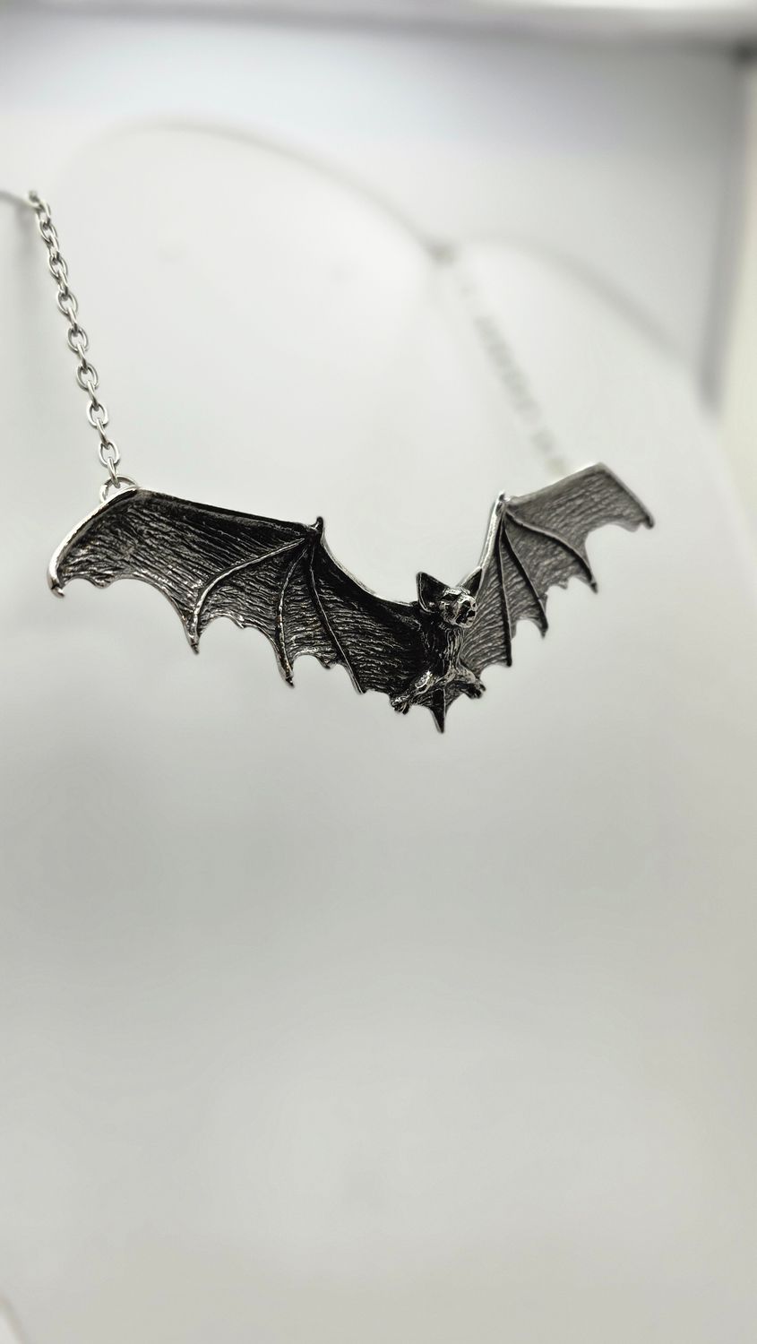 Necklace - Gothic Bat