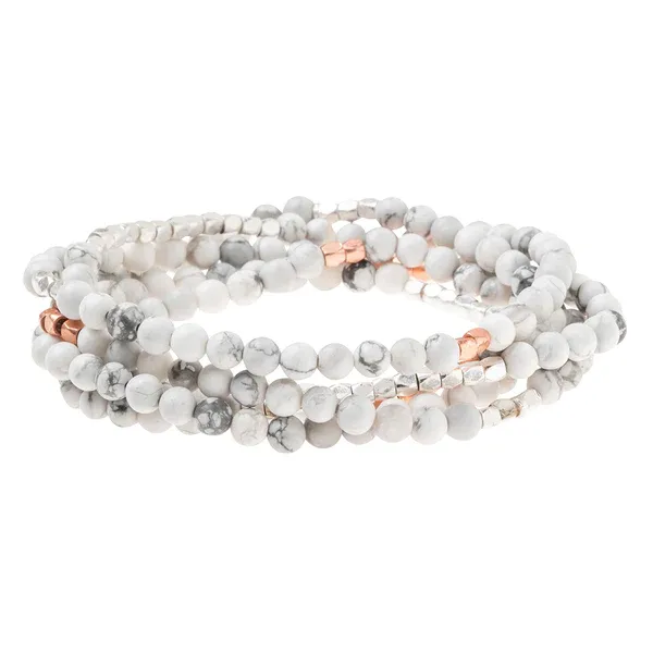 Bracelet/ Necklace Wrap - Howlite