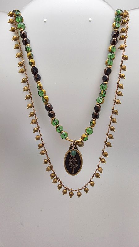 Necklace - Not All Who Wander 2394