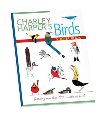 Sticker Book - Charley Harper Birds
