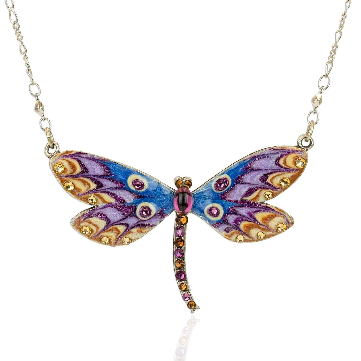 Necklace - Wide Wing Dragonfly
