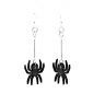Wooden Earrings Spider