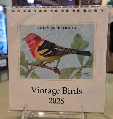 Desk Calendar - Birds