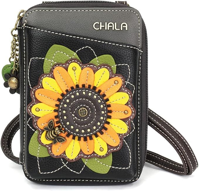 Wallet Crossbody - Sunflower