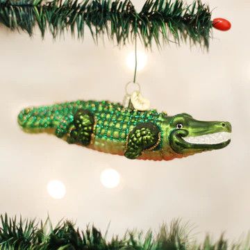 Ornament - Glitter, Design: Alligator