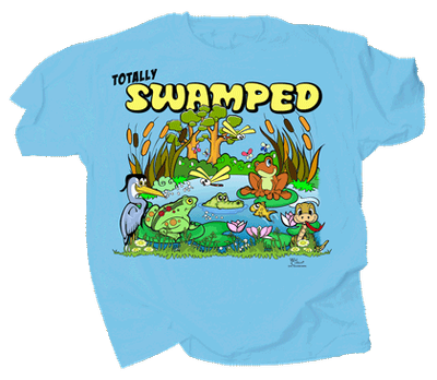 T-Shirt - Youth Totally Swamped