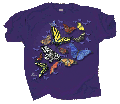 T- Shirt Butterfly Wonder
