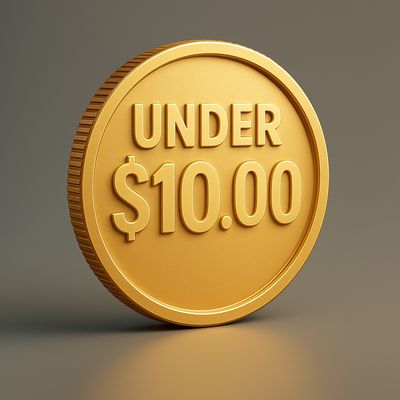Under $10.00